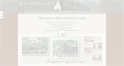 Desktop Screenshot of bearmountainbb.com